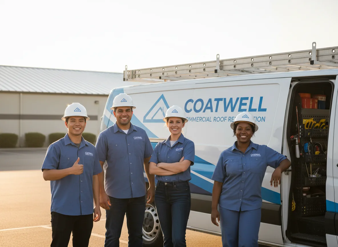 Commercial roof coating company in Tabor, IA